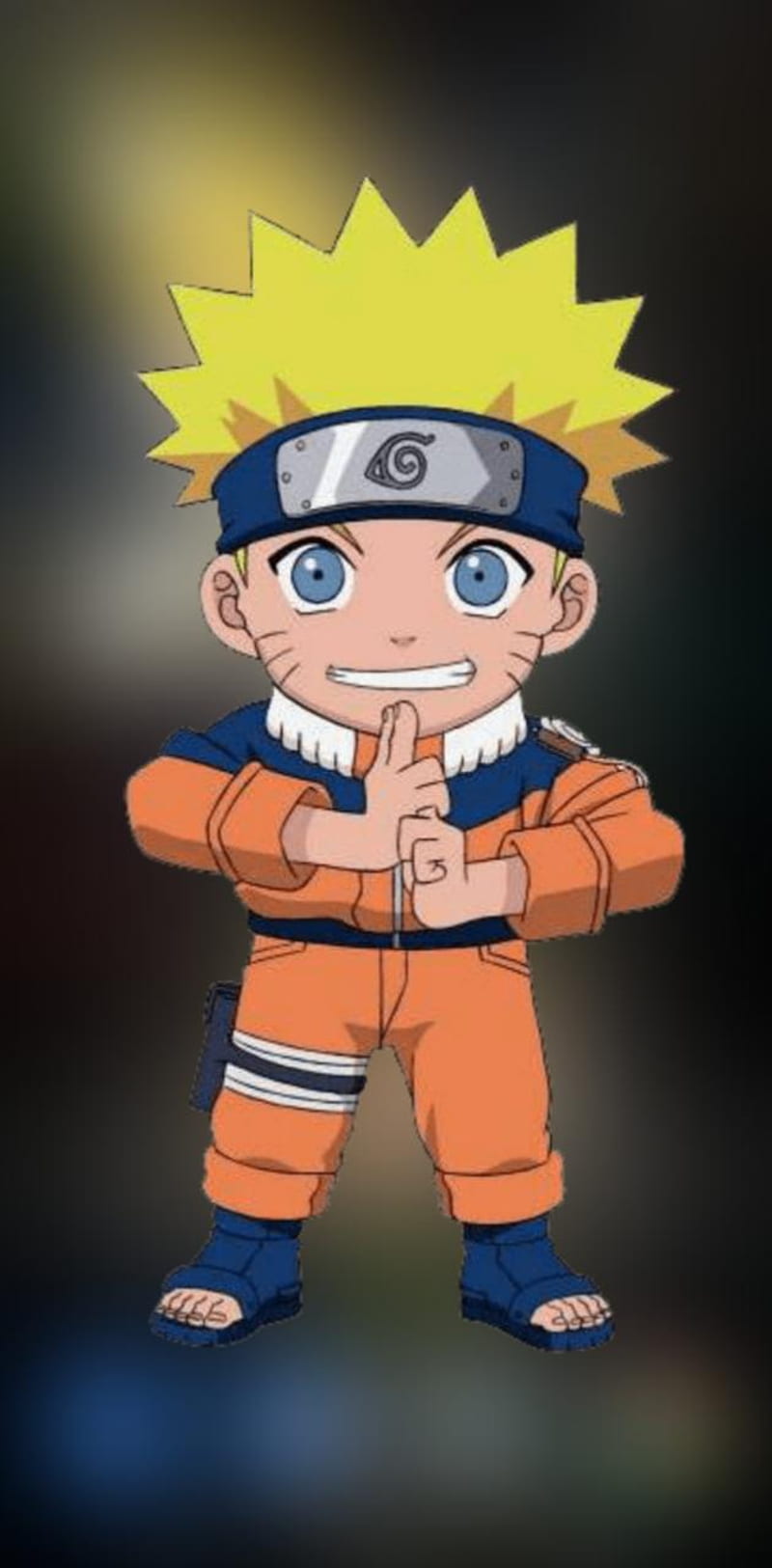 Naruto peque by Chechoboom990 - on â, Chibi Ninja, HD phone wallpaper